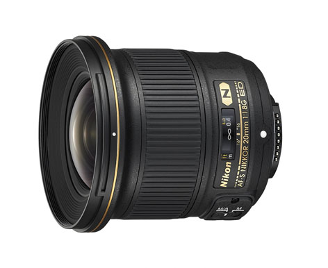 Nikkor AFS 20mm F1.8G ED, ultragrandangolare per full frame